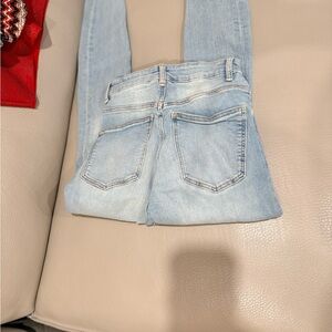 Zara Light Blue Skinny Jeans for Women